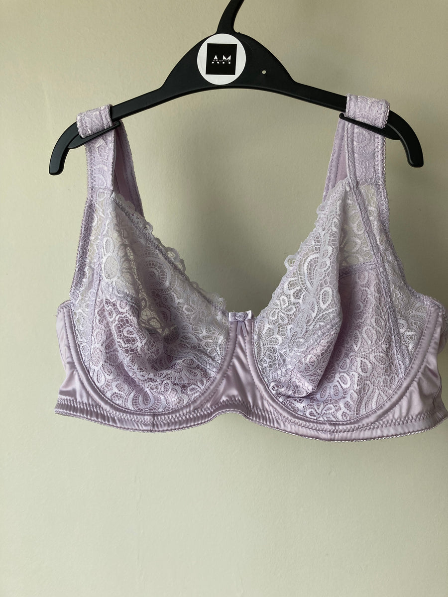 Lilac Support Bra by WASCHEPUR - Cup 40C – Already Made