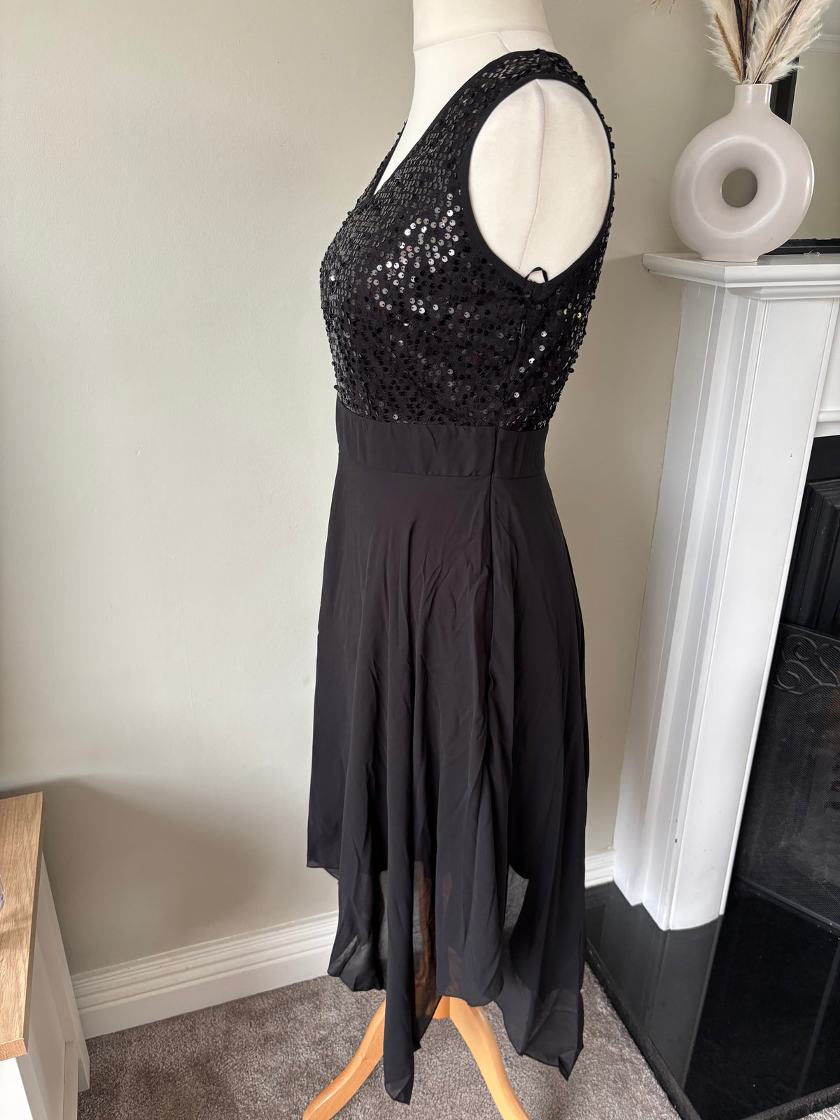 Sequin Bodice Party Dress by bonprix Size 12