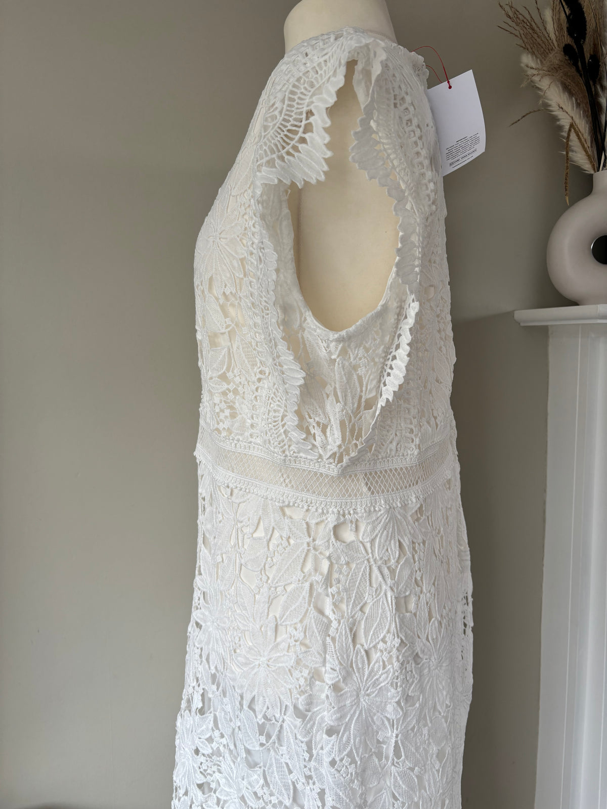 White lace dress by Kaleidoscope Size 18