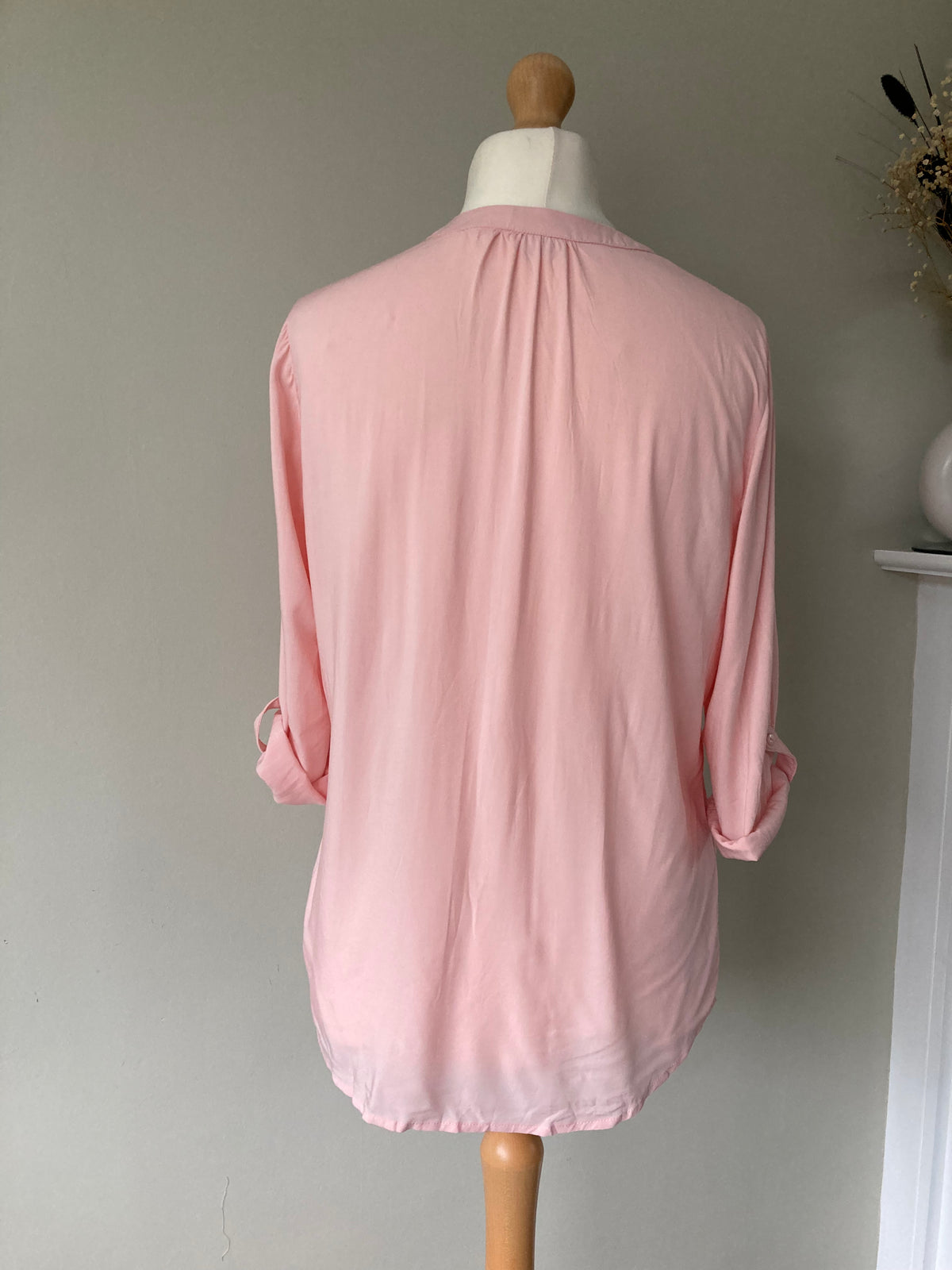 Pink blouse by Lascana - Size 12