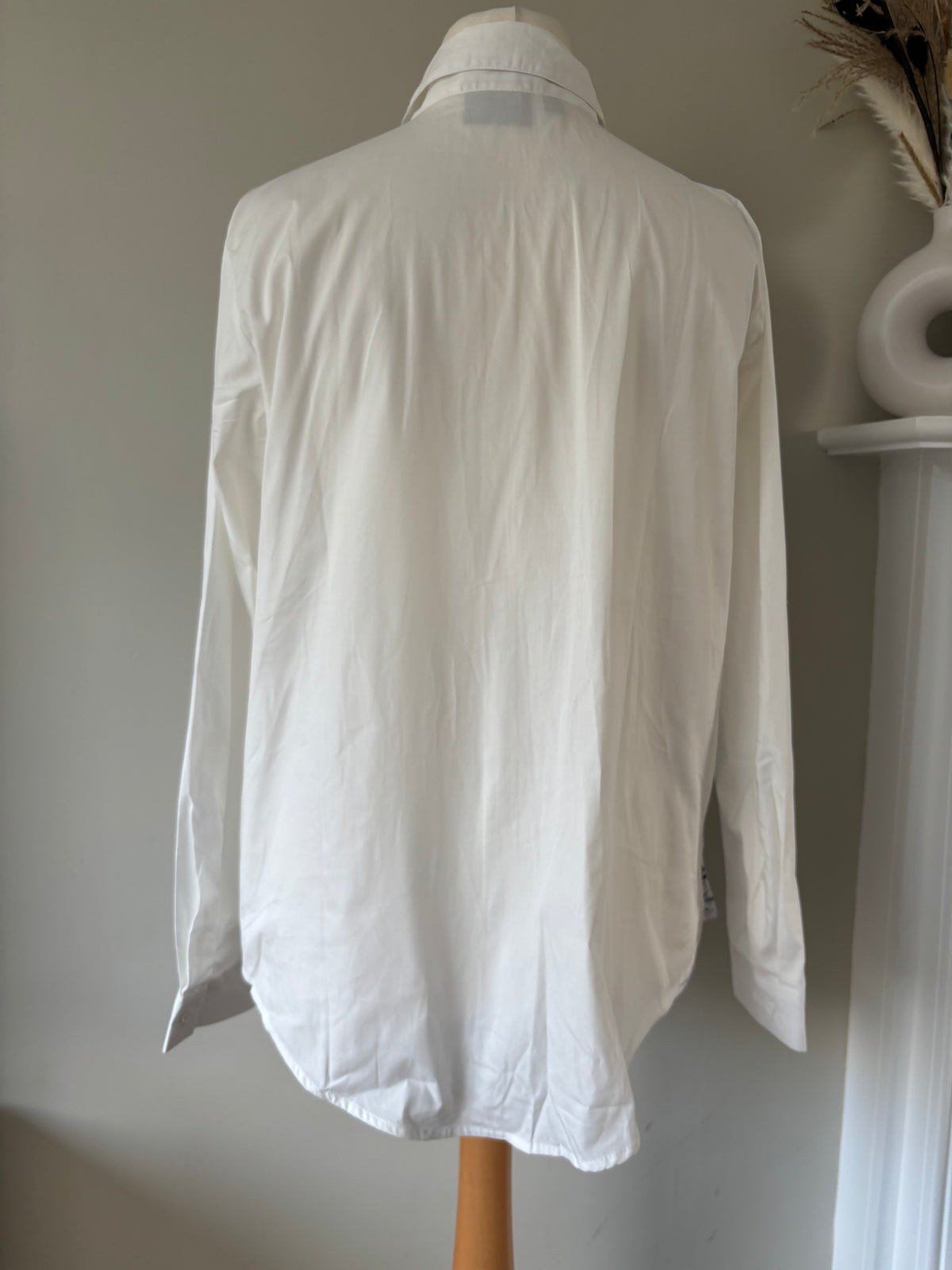 Longline Button Through Shirt by BONPRIX SIZE 16