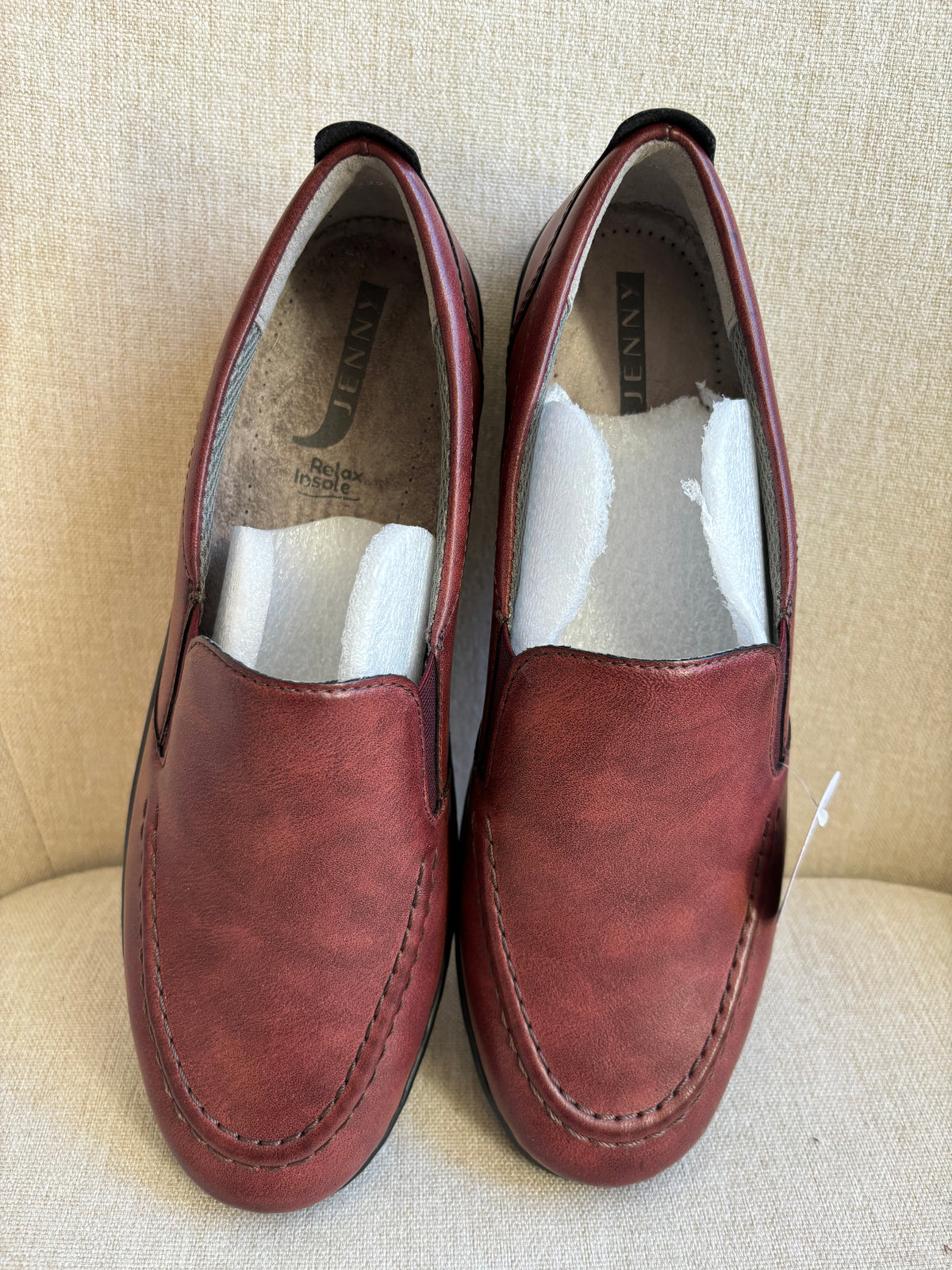 Real leather luxury loafers by Jenny