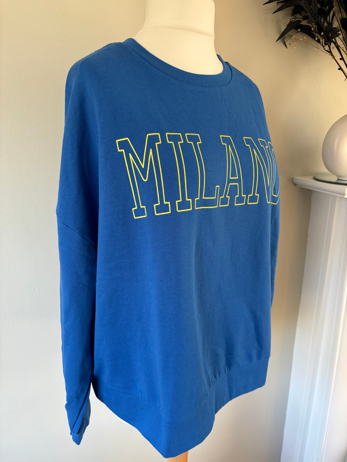 Blue Milano Jumper by Bonprix Size 14