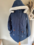 Cotton Rich Hooded Coat by Witt/Creation L size 18