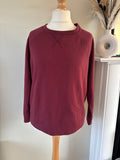 Maroon sweatshirt by Bonprix size 14
