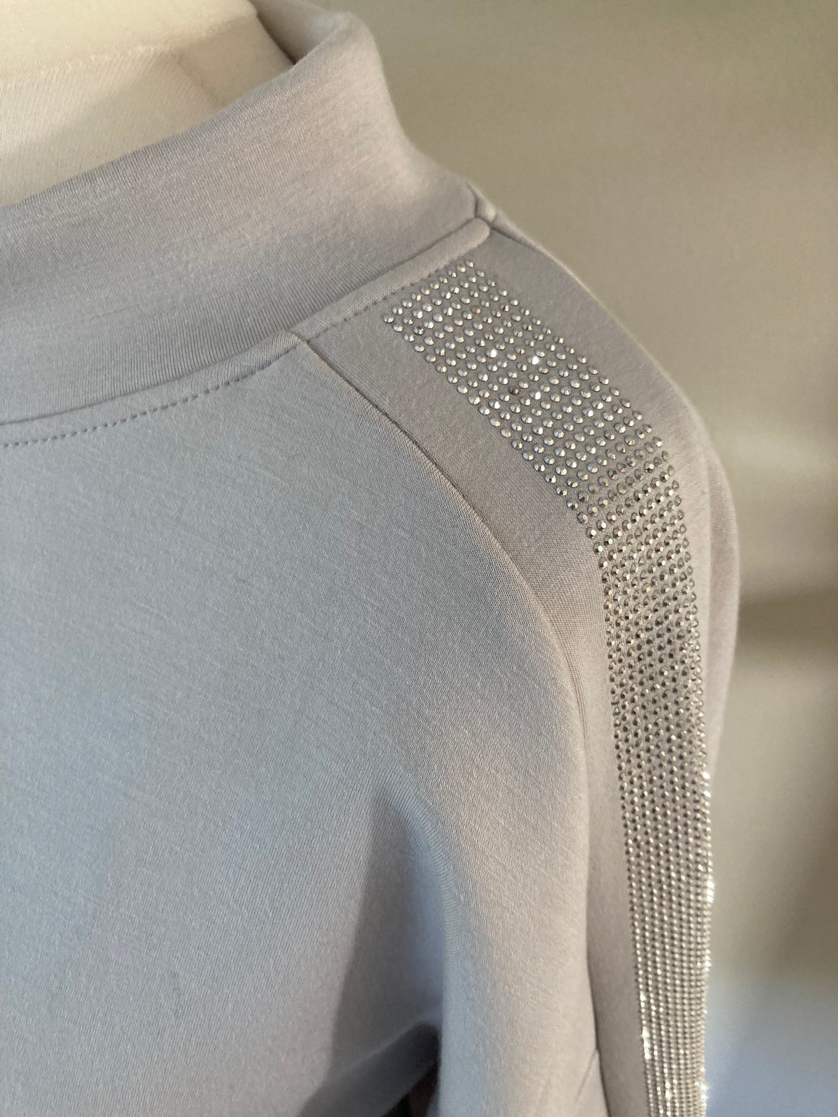 Soft Grey jumper by RICK CARDONA- Size 14