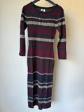 Stripe Knitted Dress by bonprix Size 8