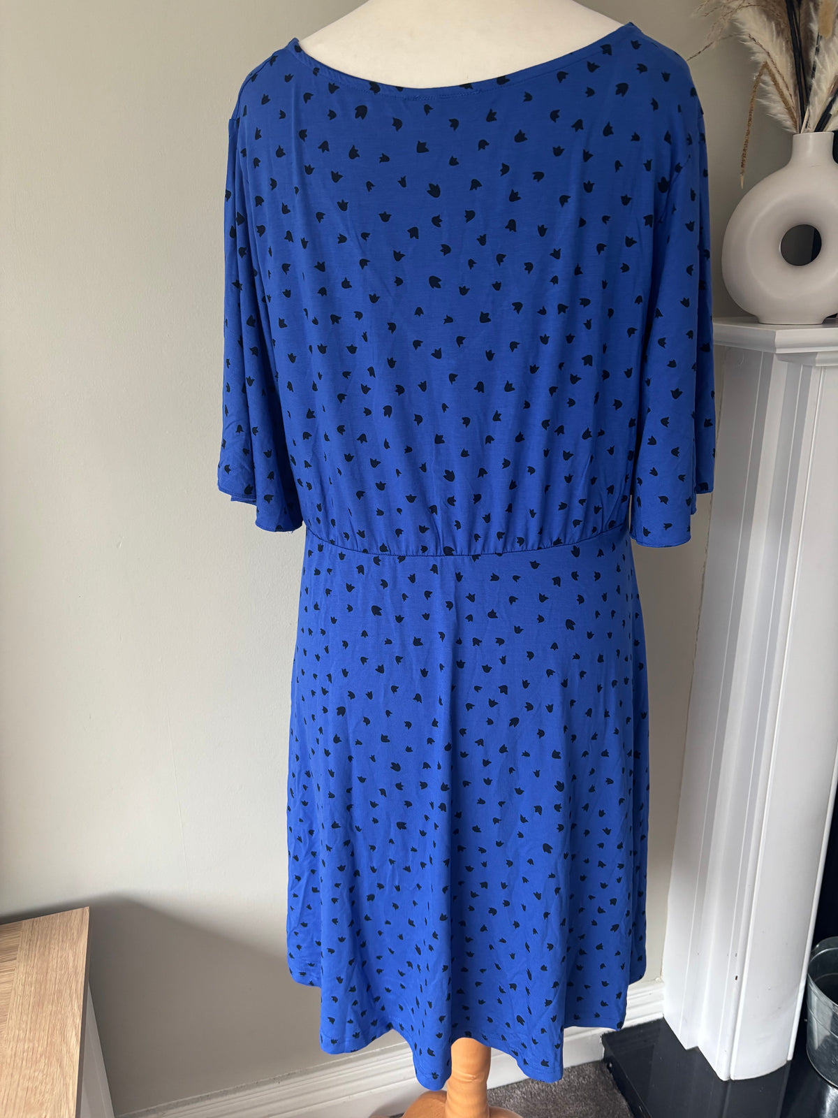 Dark Blue Dress by Freemans Size 18