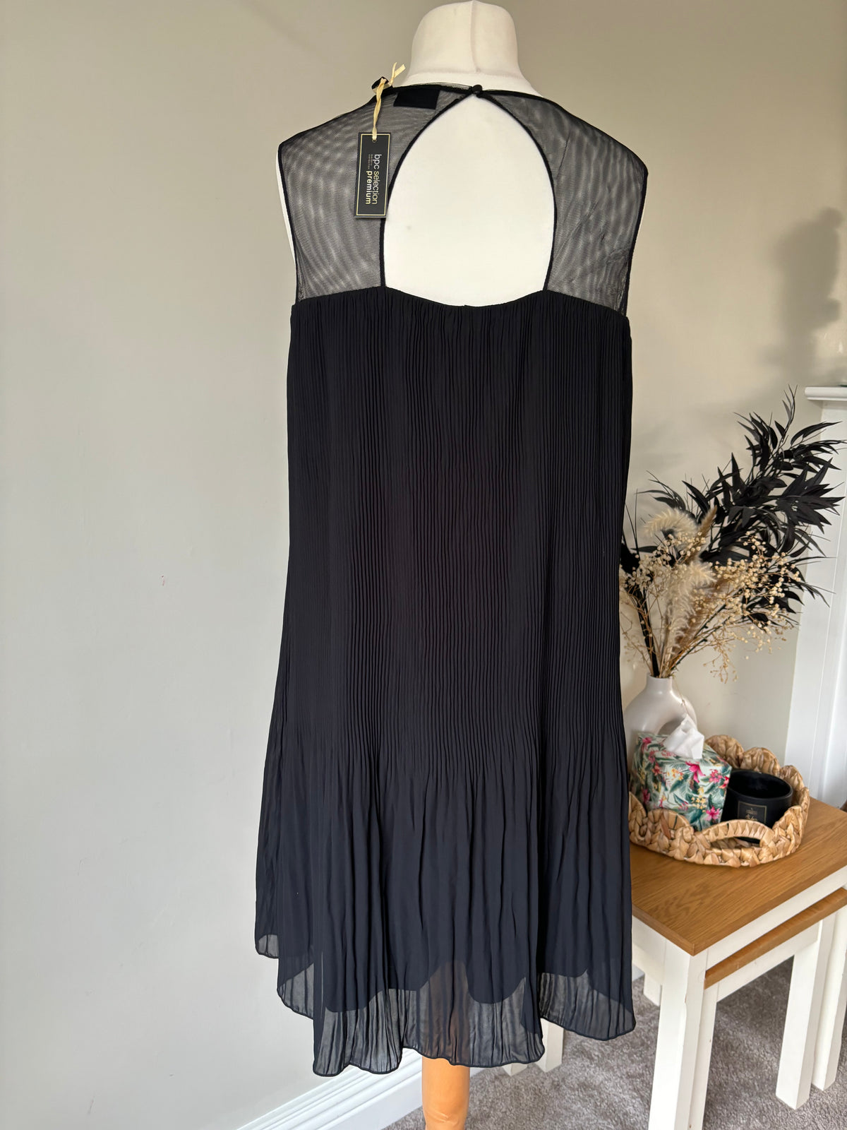 Pleated party dress by BONPRIX - size 18