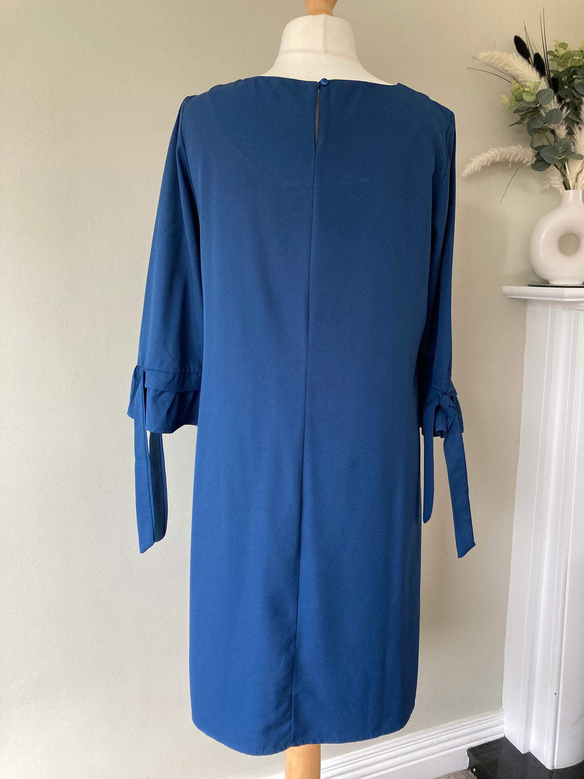 Blue longline dress by BODYFLIRT - Size 18