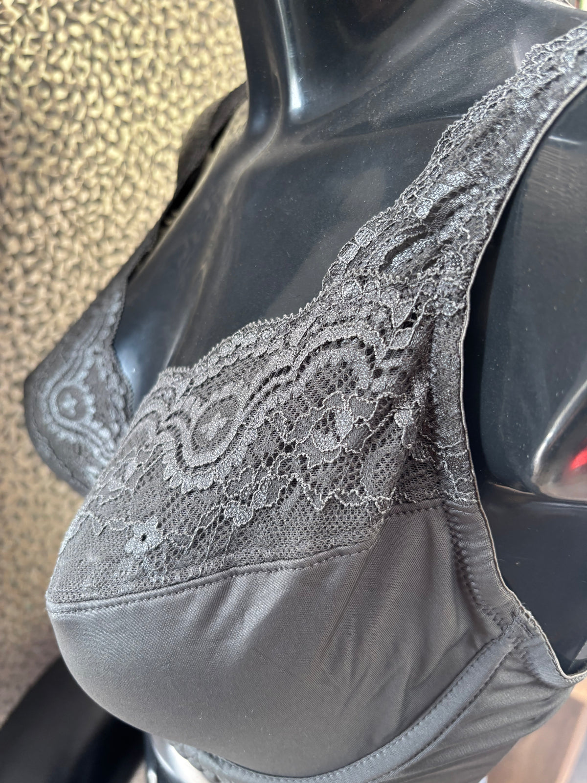 Nude Lace Front Bra by BPC - Size 34DD (2pk)