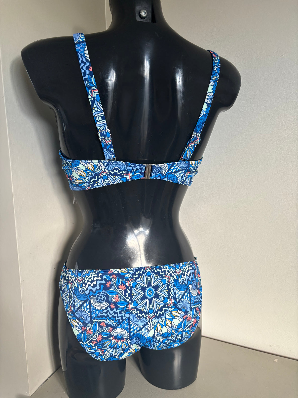 Blue print bikini by Bonprix size 14