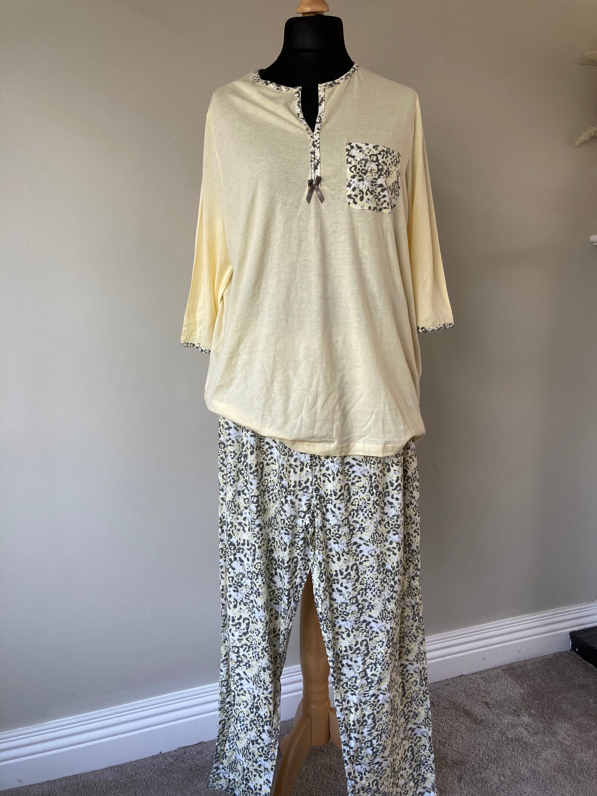 Vanilla Print Pyjamas by WASCHEPUR - Size 18/20