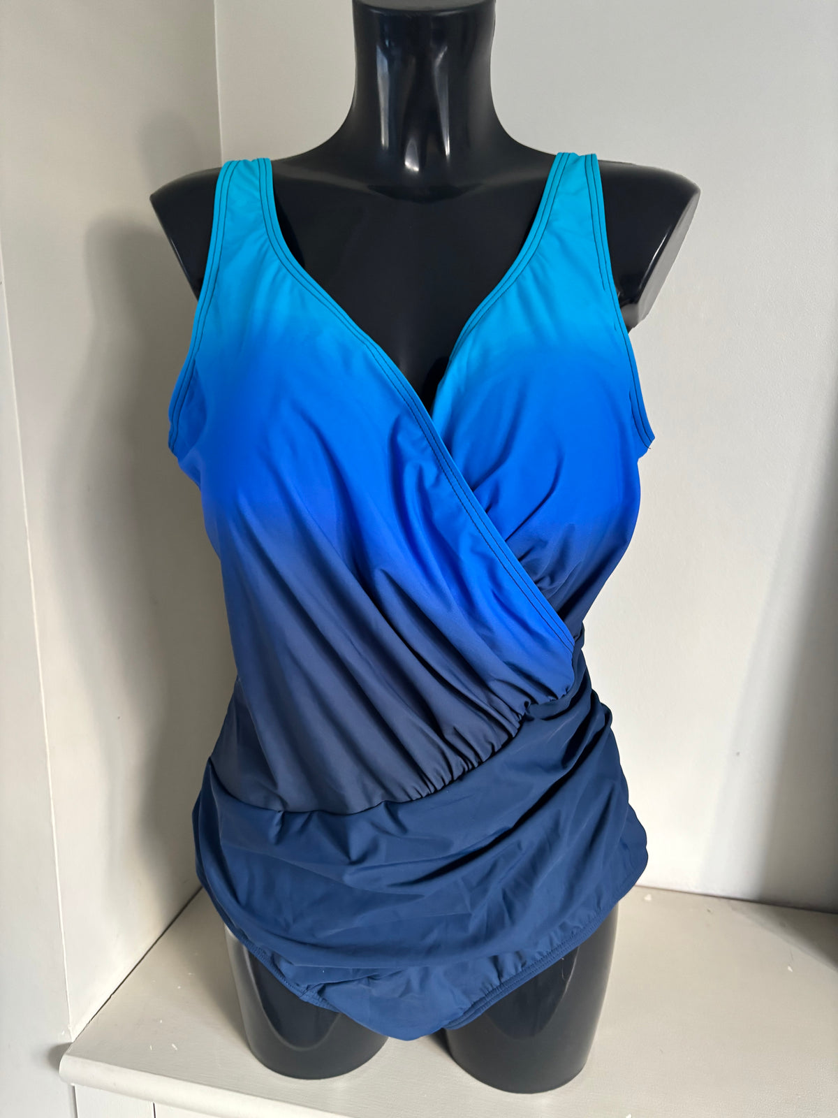 Blue shaper swimsuit size 22 by Bonprix