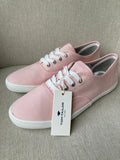 Pale pink lace up shoes by Tom Tailor - Size 7