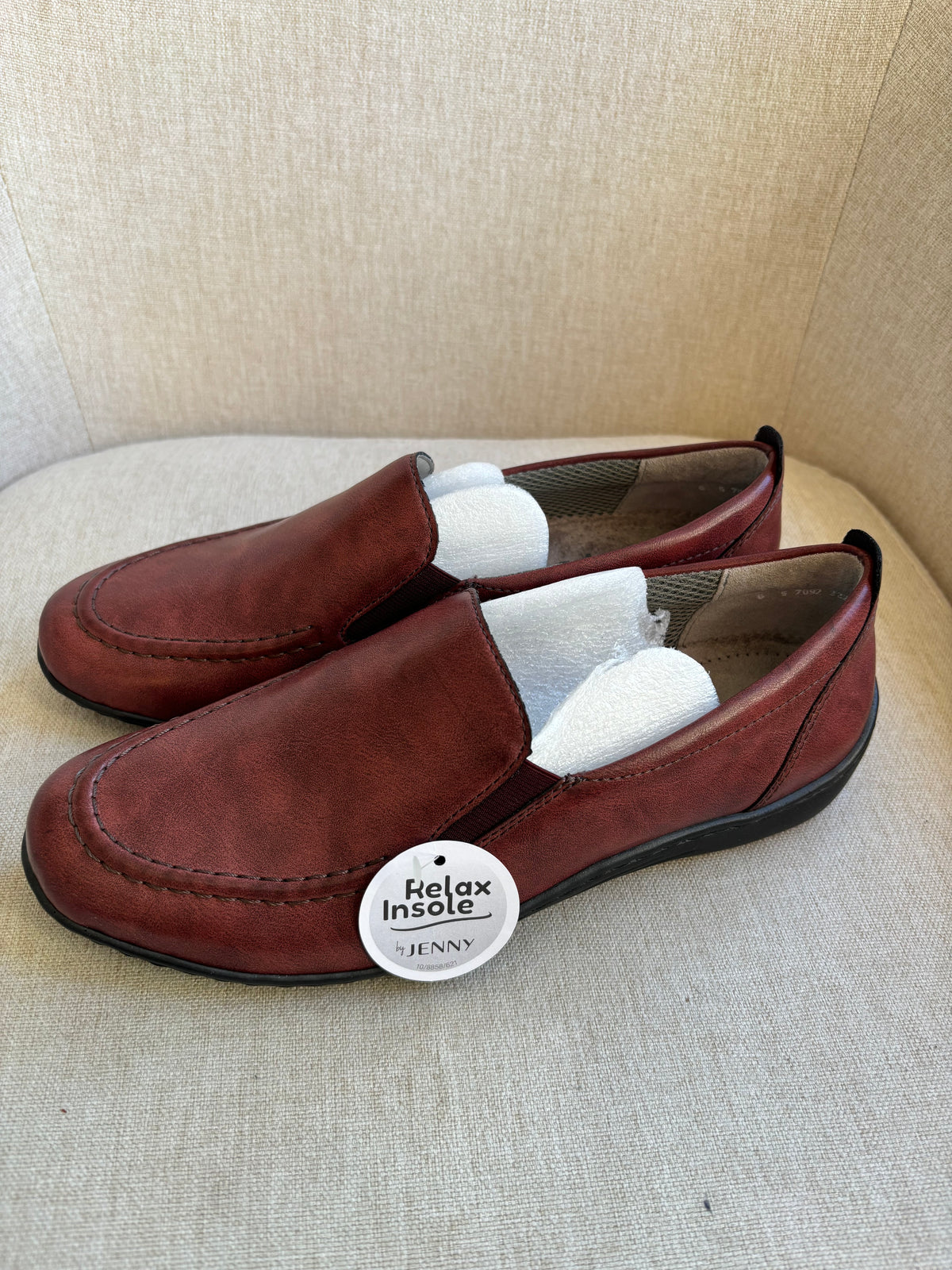 Real leather luxury loafers by Jenny