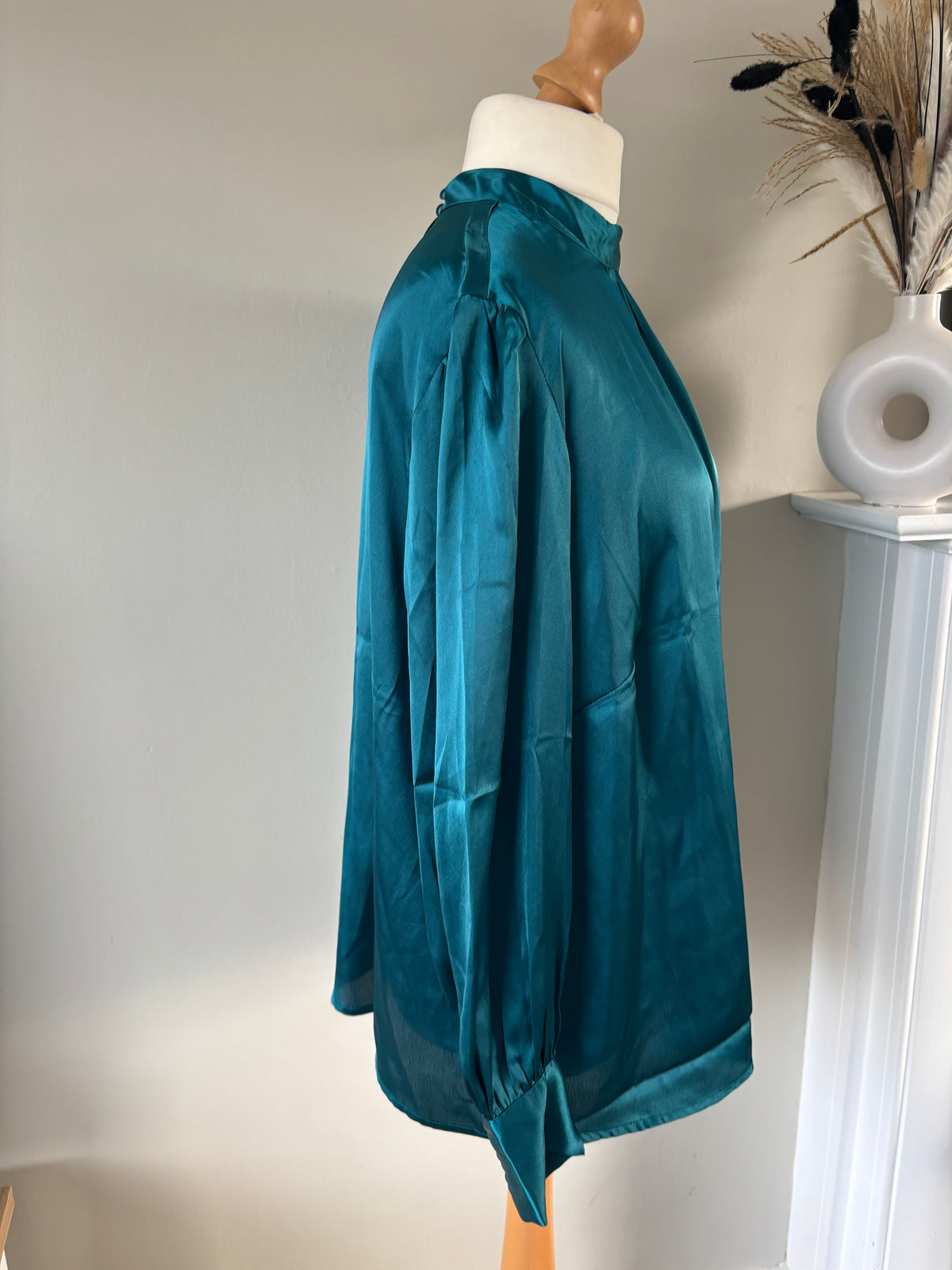 Satin high neck Blouse size 22 by Freemans