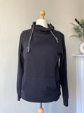 Black jumper by JOHN DEVIN - Size 12/14