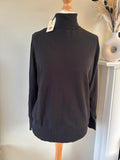 Black polo neck jumper by freemans size 18