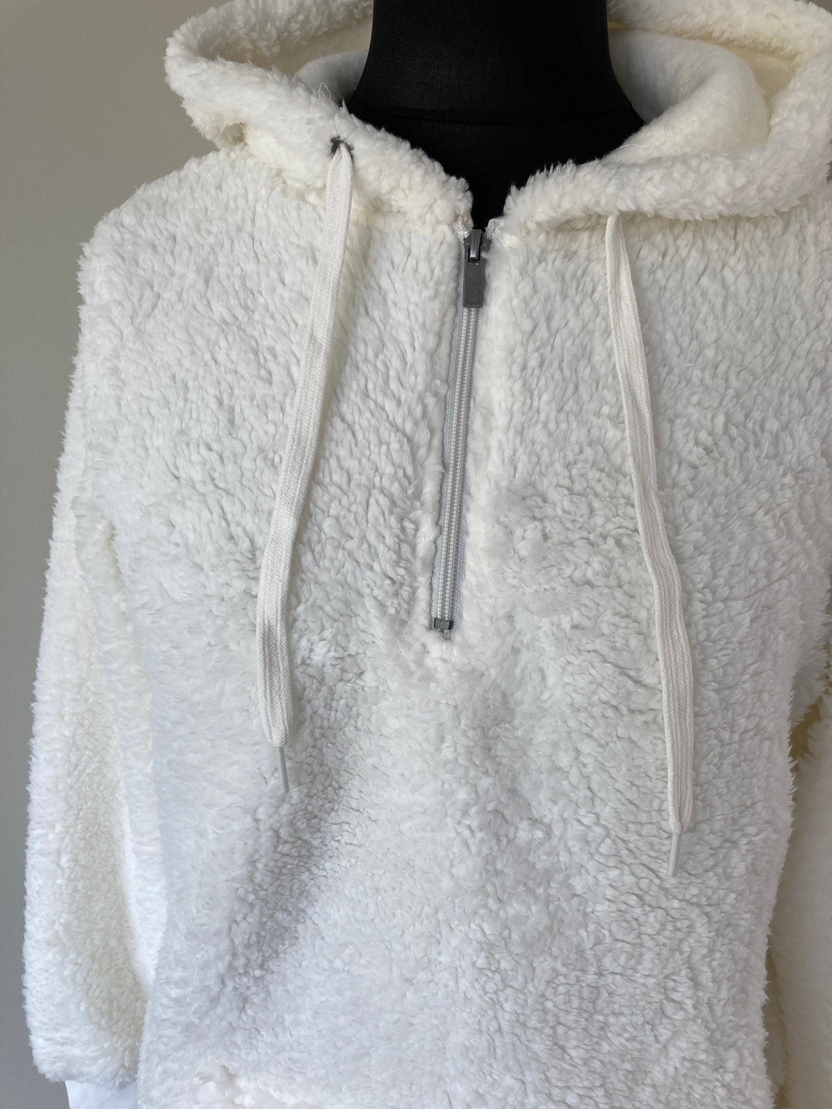 Ivory teddy fleece by BONPRIX - Size 10