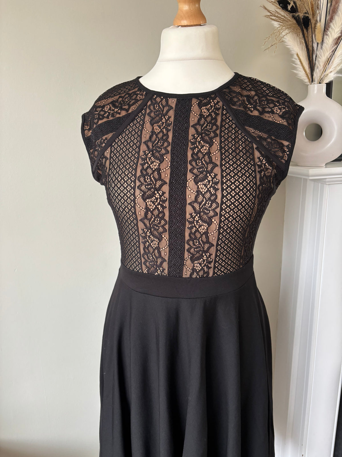 Bonprix Lace Bodice Dress size 14