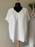 C Neck Layered Blouse by CREATION - Size 24 & 22