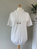 Ivory short sleeve top by JOHN BANER size 12