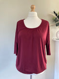 Burgundy jumper By RAINBOW