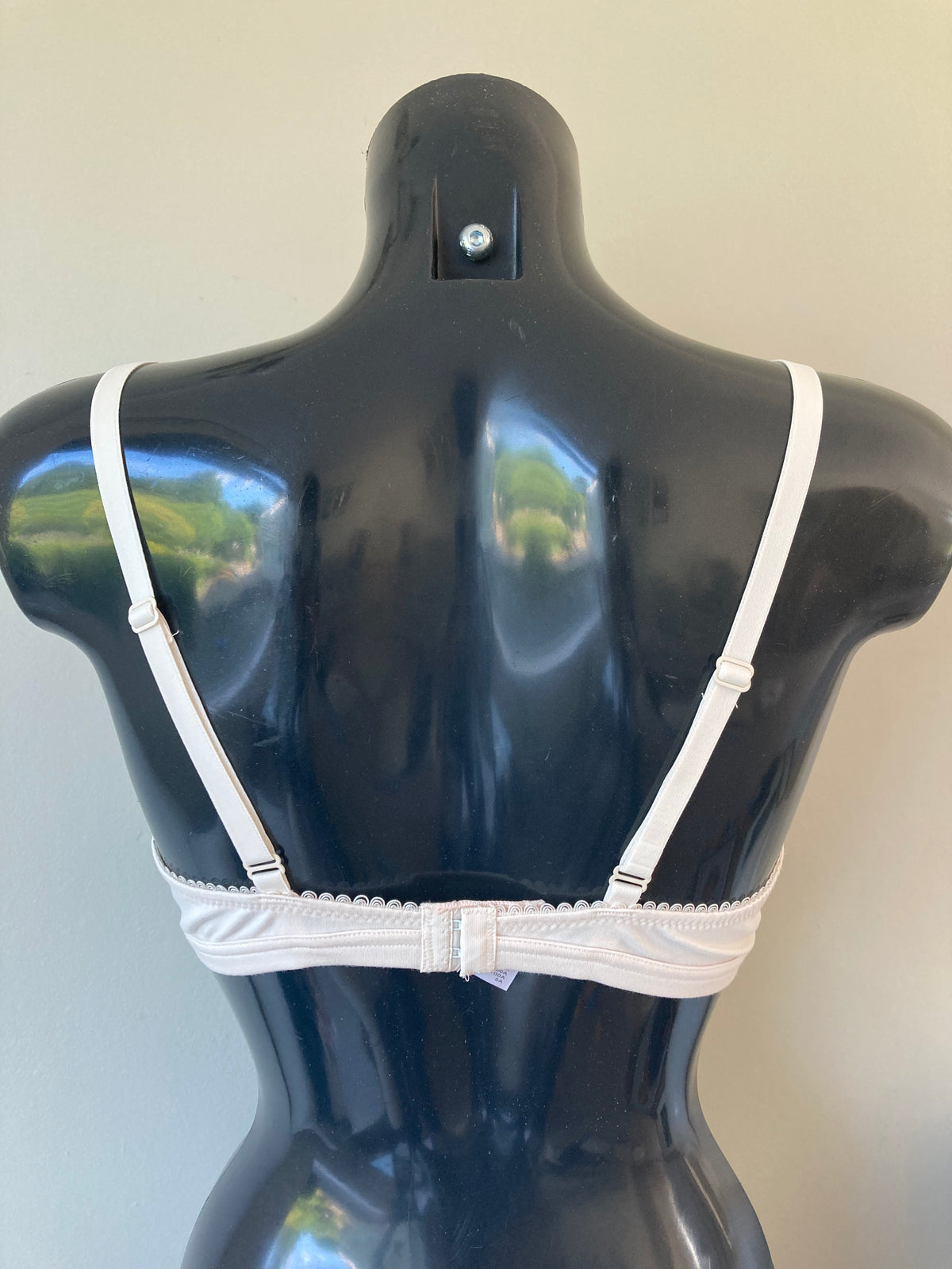 Blue & Cream Bra by PETITE FLEUR - Cup 38A (2pk)