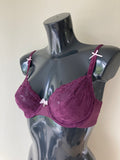 Dark Purple Bra by NAUANCE - Cup 32C