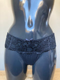 Black Thong by VIVANCE - Size 10