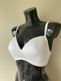 Print & White Bra by PETITE Fleur- Cup 38C