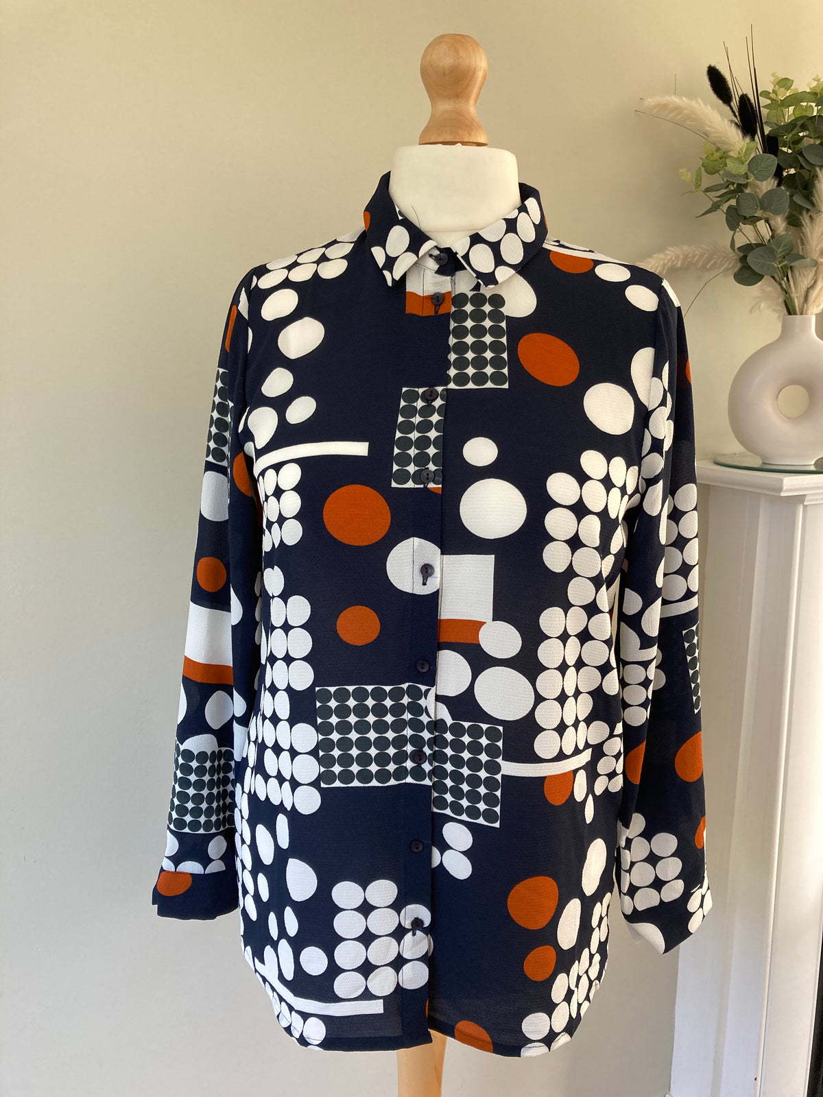 Print blouse by ANISTON