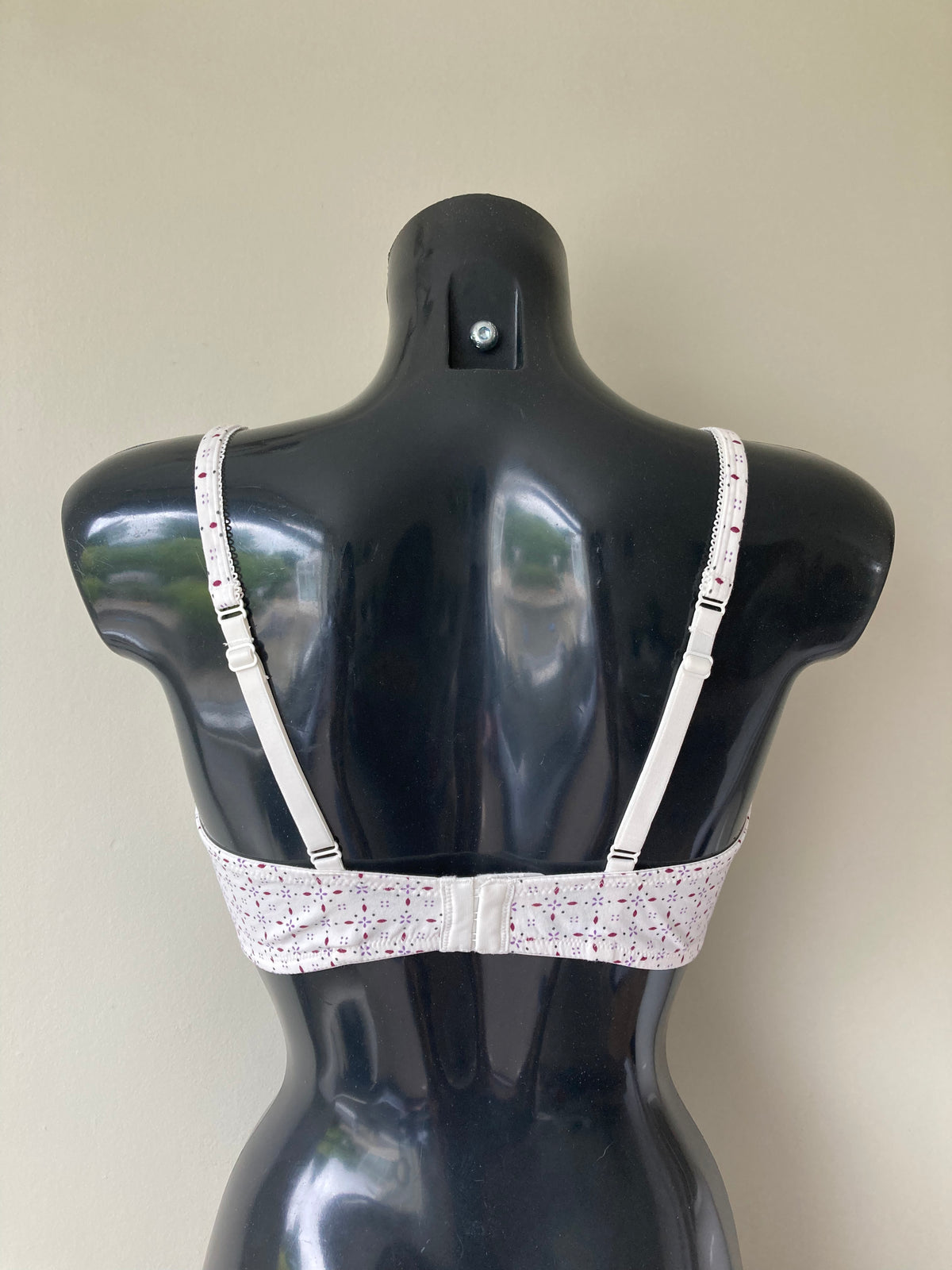 Print & White Bra by PETITE Fleur- Cup 38C