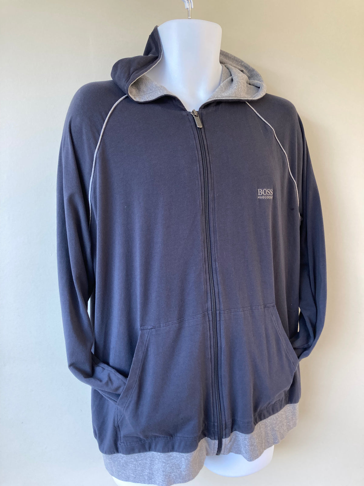 Stretch cotton hoodie by HUGO BOSS - size XL