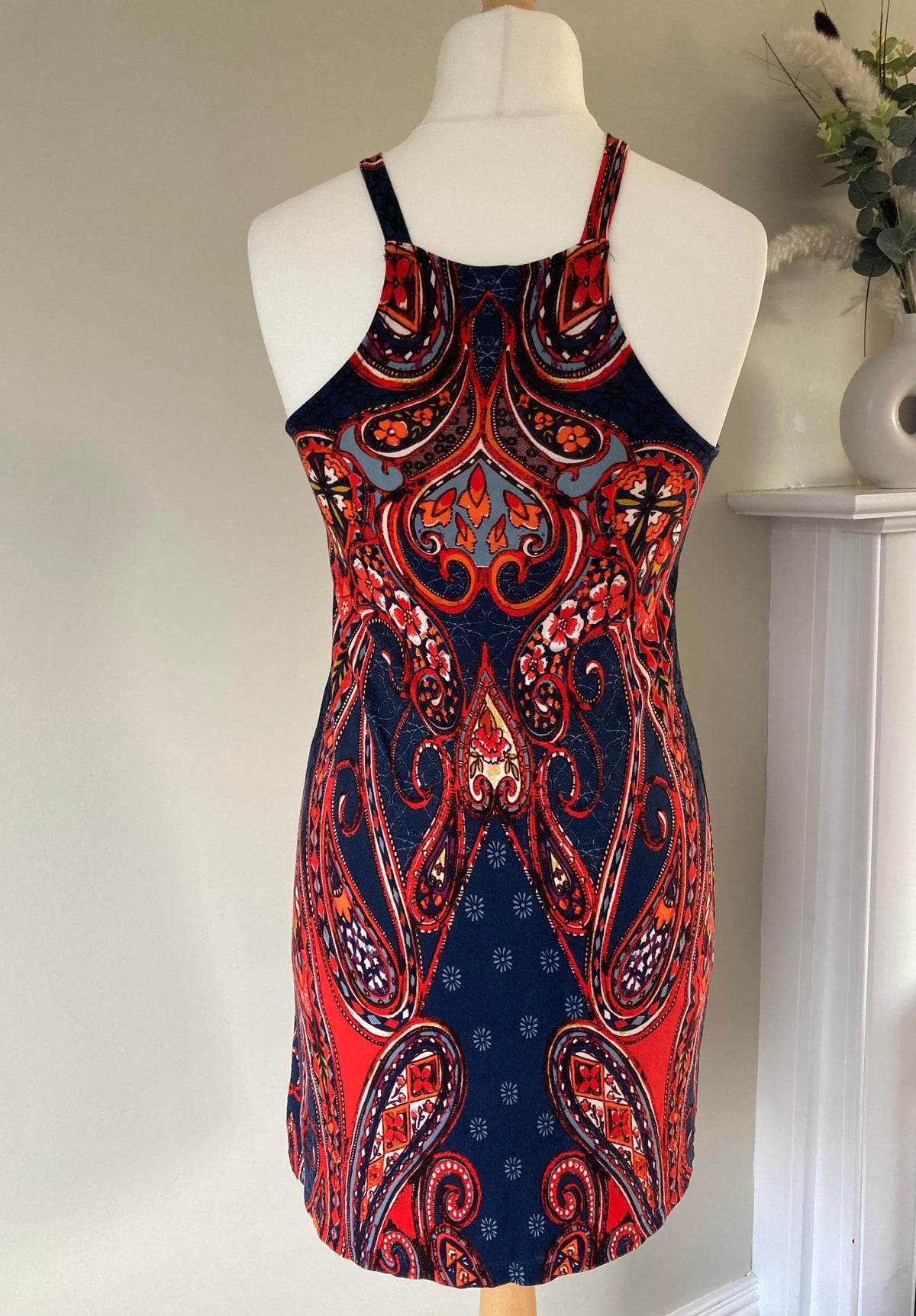 Navy & Red Beach Dress by LASCANA  - Size 6