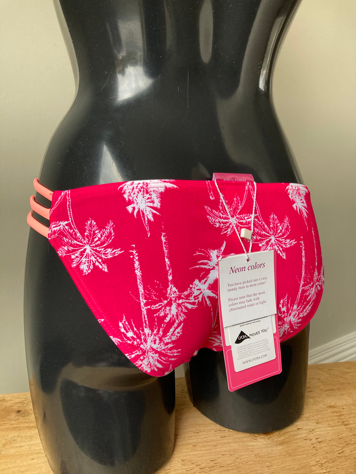 Pink/White Biniki Briefs by VENICE BEACH - Size 8