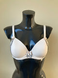 Cream/Black Bra Padded by LASCANA - Cup 32C