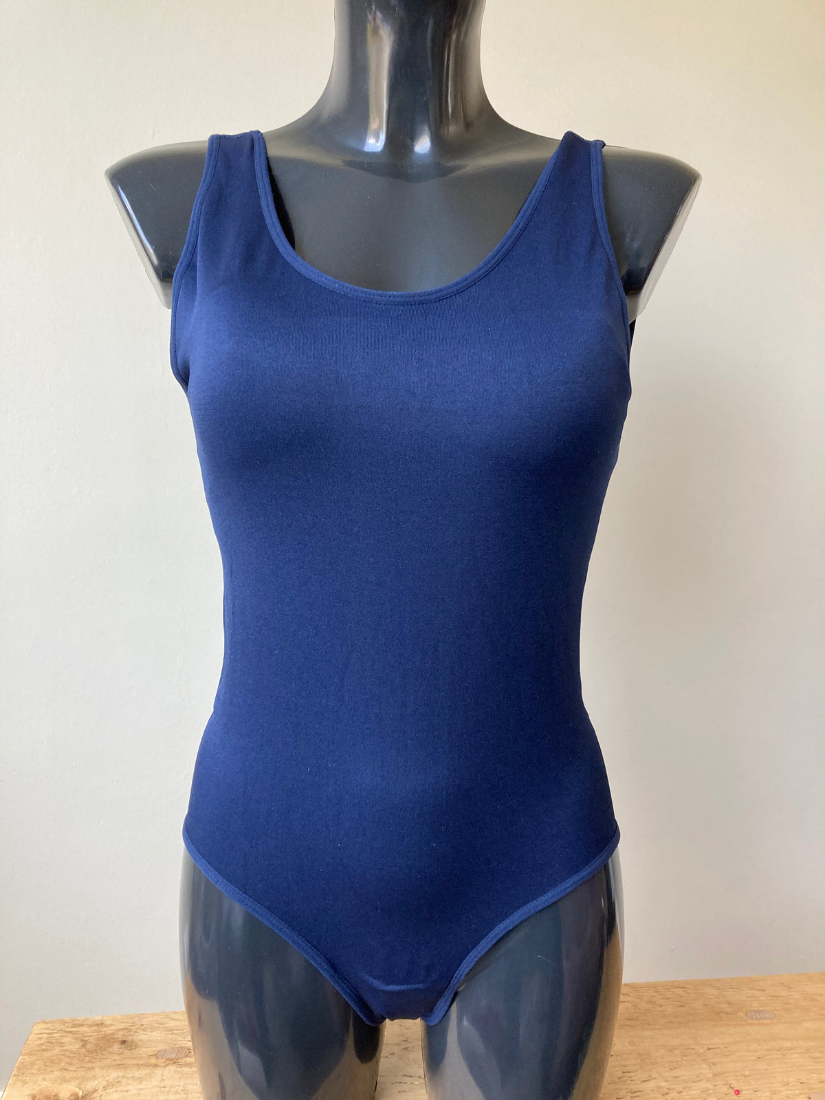 Navy Swimsuit with Removable Pads - Size 12