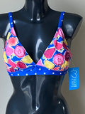 Fruity Print Bikini Top by KALEIDOSCOPE - Size 14
