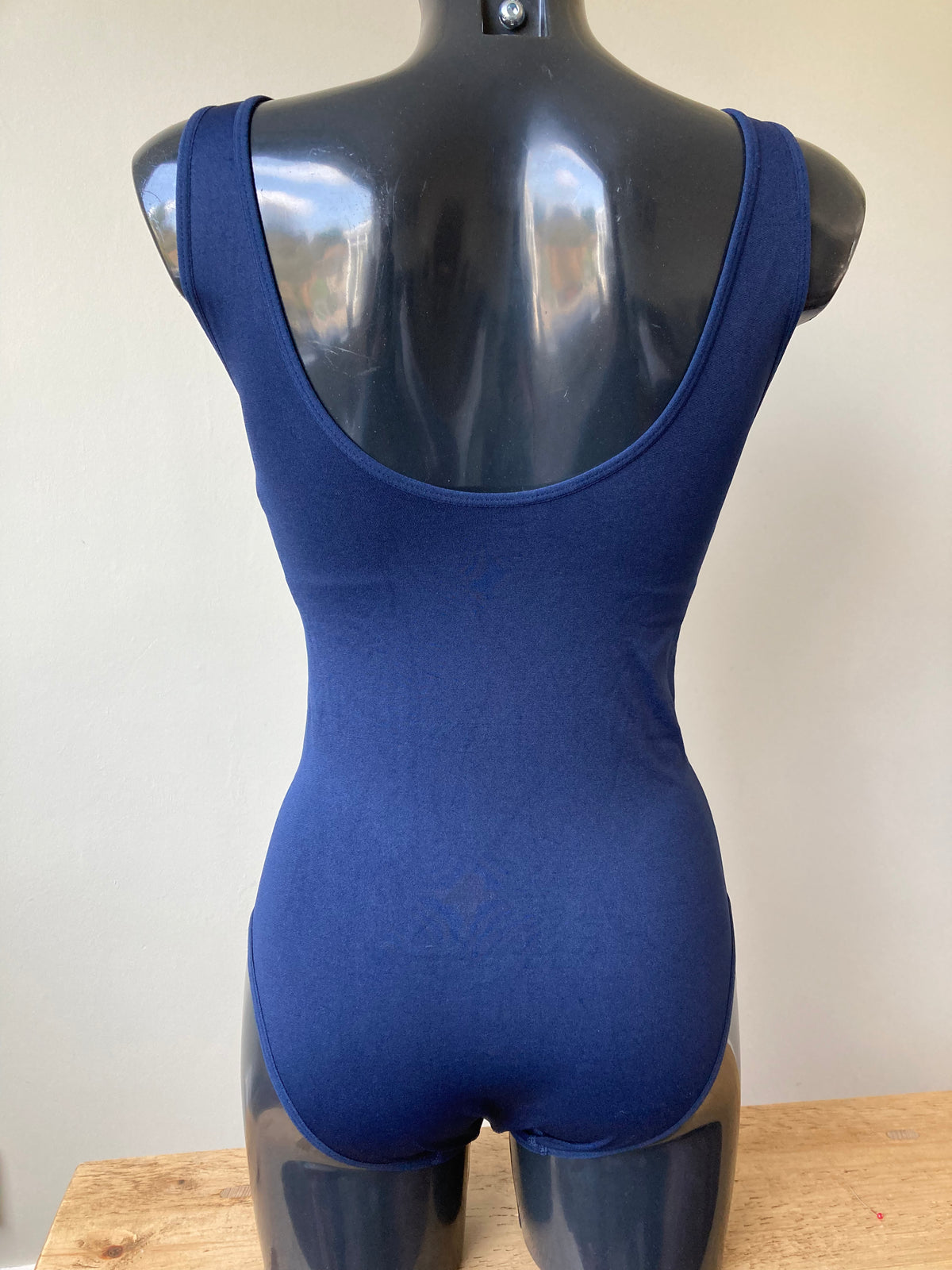 Navy Swimsuit with Removable Pads - Size 12