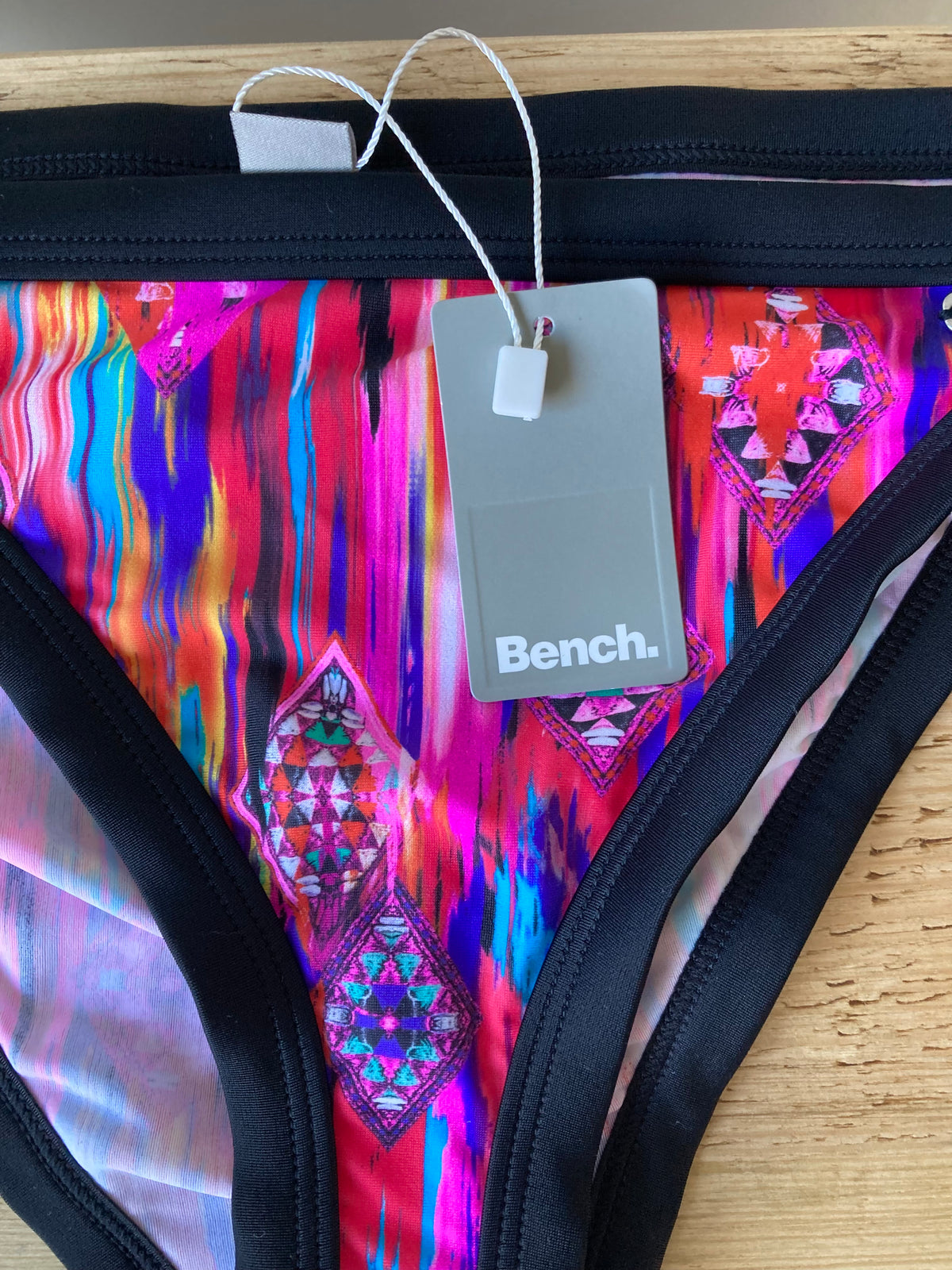 Pink Print Bikini by BENCH  - Cup C/D Size - 14