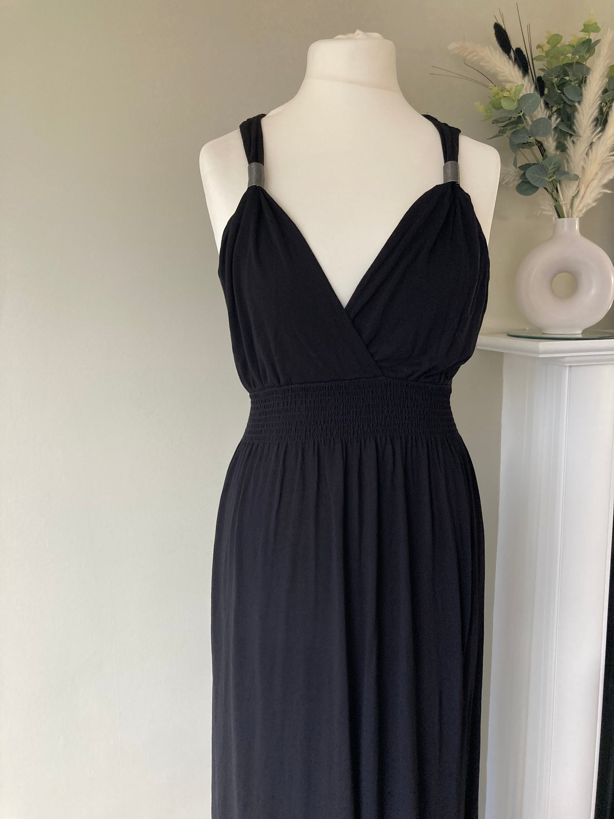 Black Maxi Dress by LASCANA - Size 16