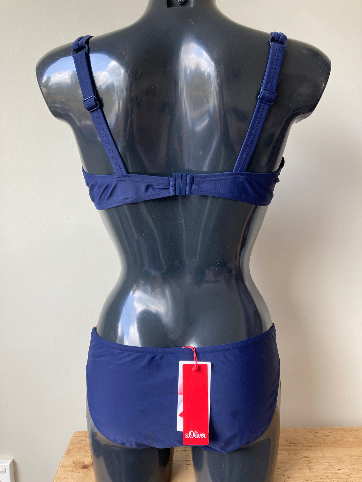 Navy Wire Bikini by S.OLIVER - Size 14D