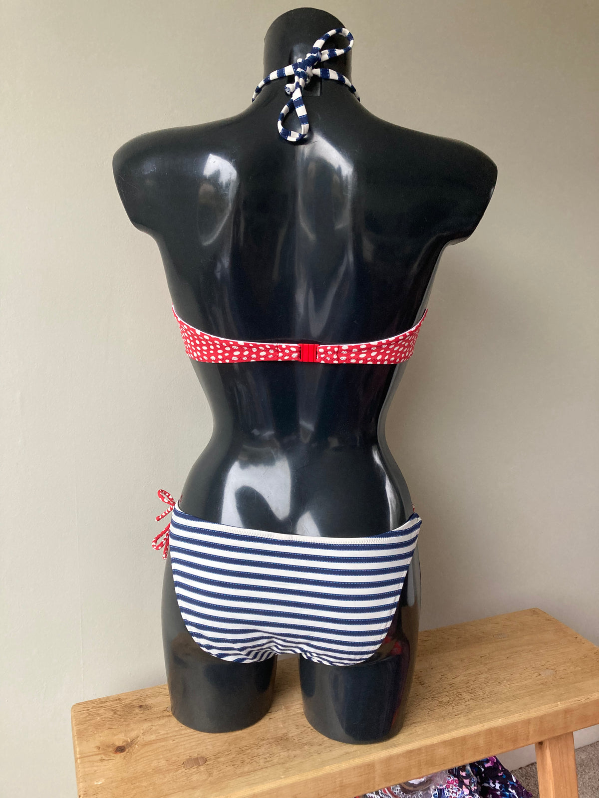Navy/Red BNDU Bikini by S.OLIVER - Size 8 C/D